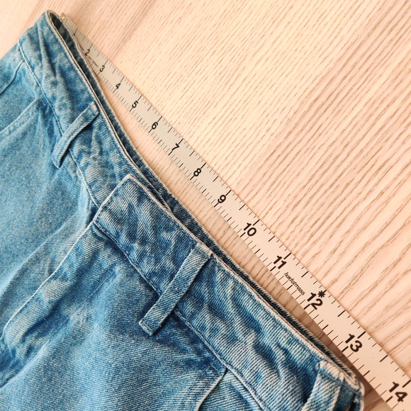 adidas Originals x KSENIASCHNAIDER Womens 3-Stripes Jeans Size 28 Wide Leg NWT - Picture 11 of 16